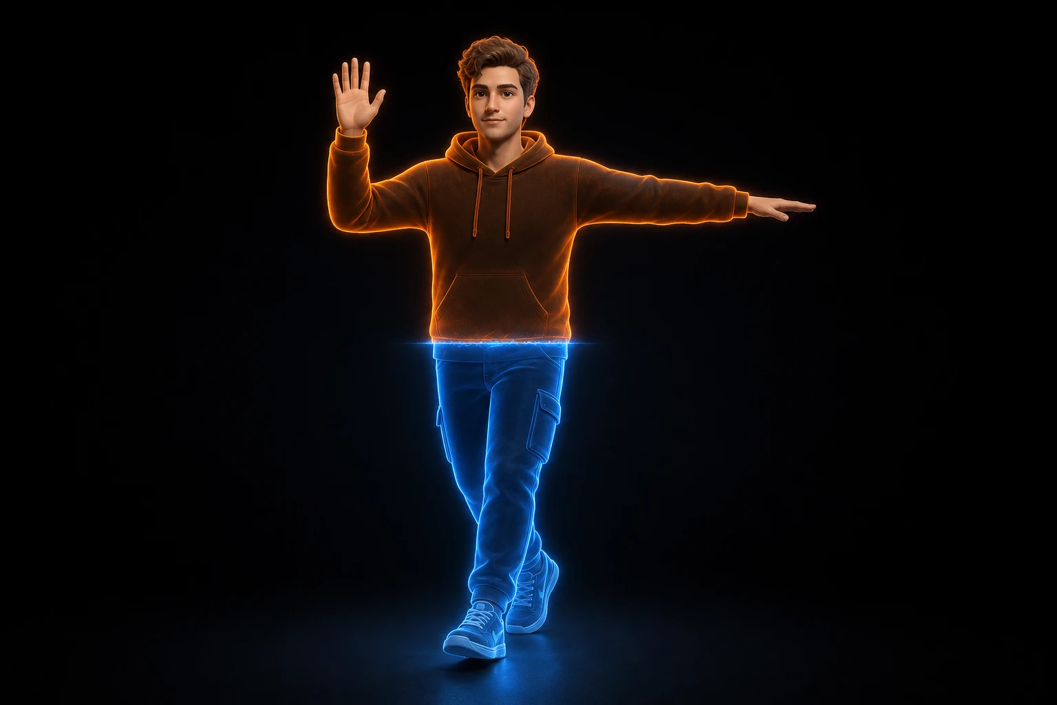 Combining Animations on ReadyPlayerMe Characters — BabylonJS