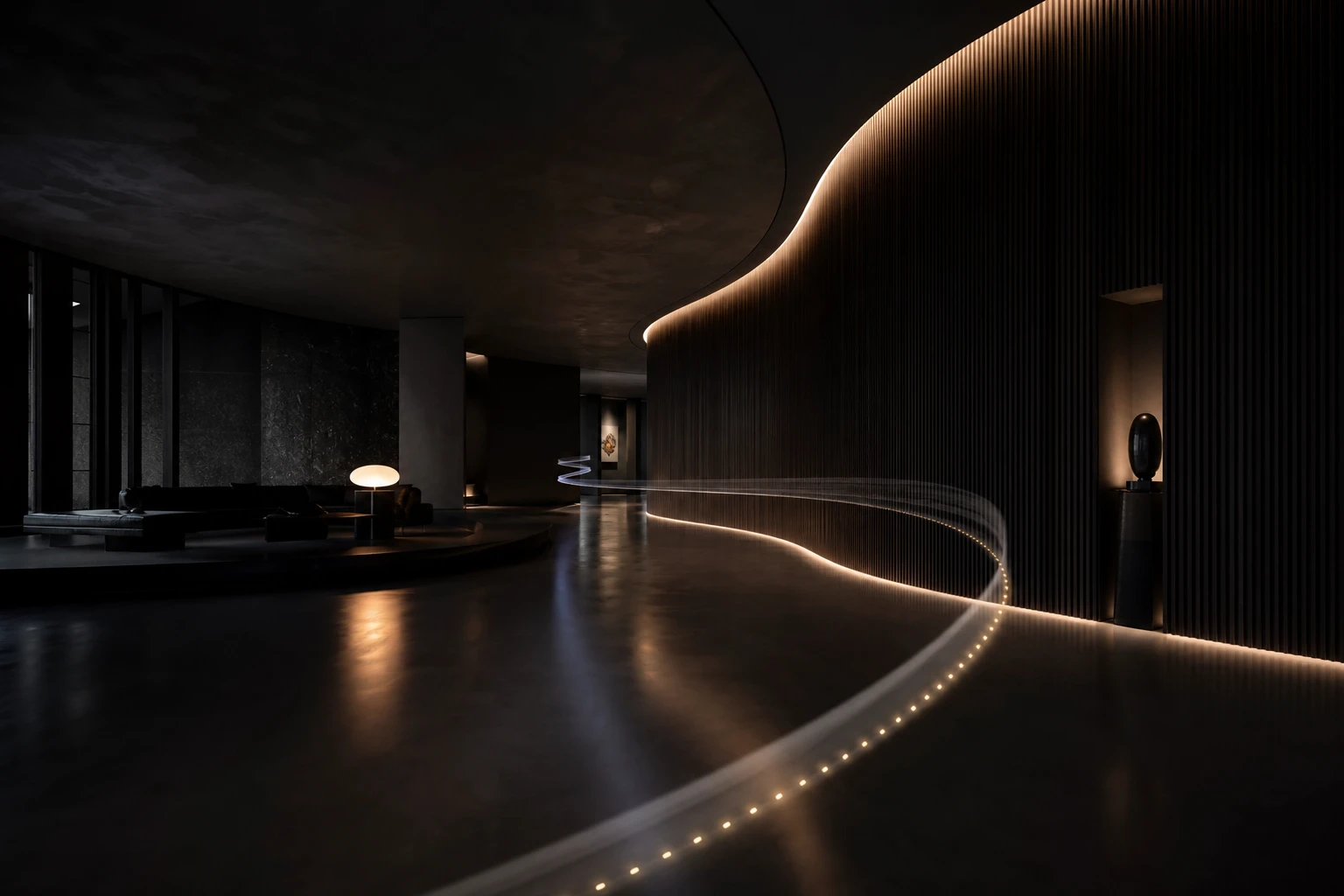 TICO — Scroll-Driven 3D Navigation with BabylonJS