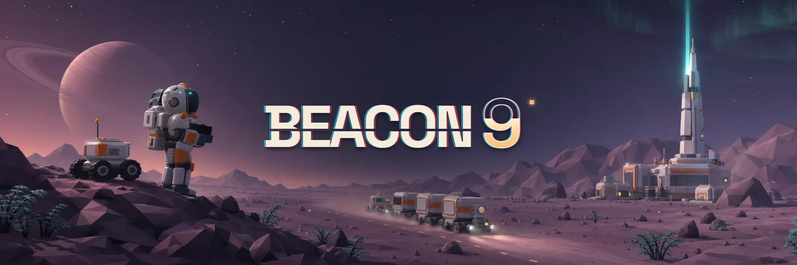 BEACON 9 — Low-Poly Sci-Fi Rescue Adventure