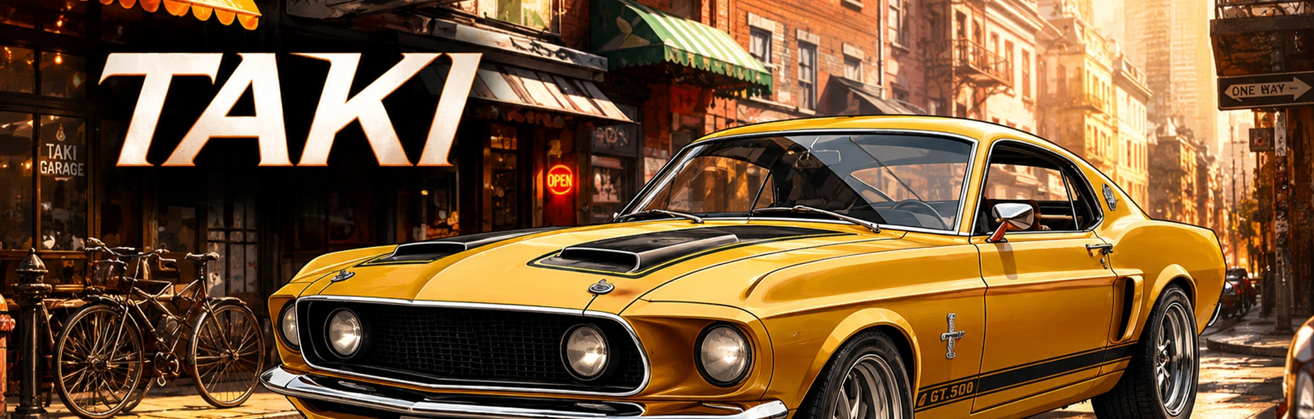 TAKI — Jazzy 3D Old Town Taxi Driver