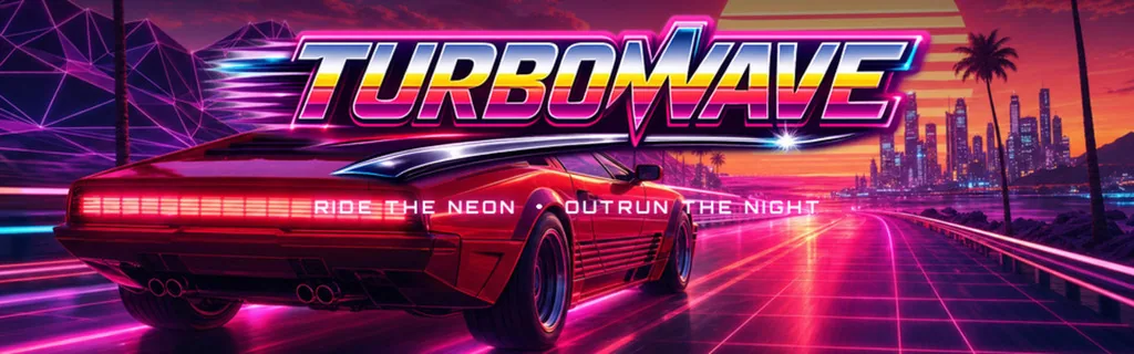 TURBOWAVE — Synthwave Arcade Highway Racer